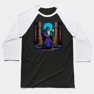 Pixel Wizard Baseball T-Shirt